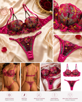 Ensemble Lingerie  – Soutien-Gorge & Culotte Fleurie