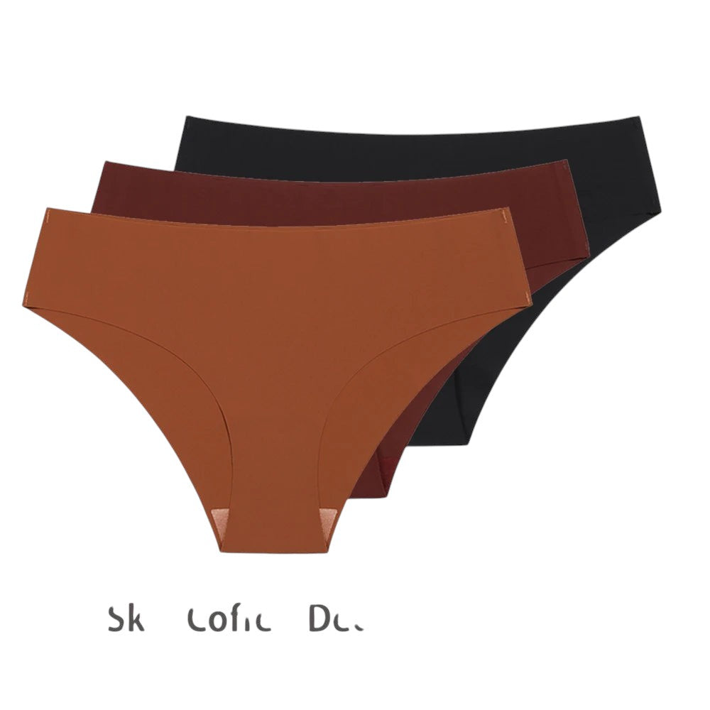 Culotte -  Lot de 3 Culottes couleur peau sans couture