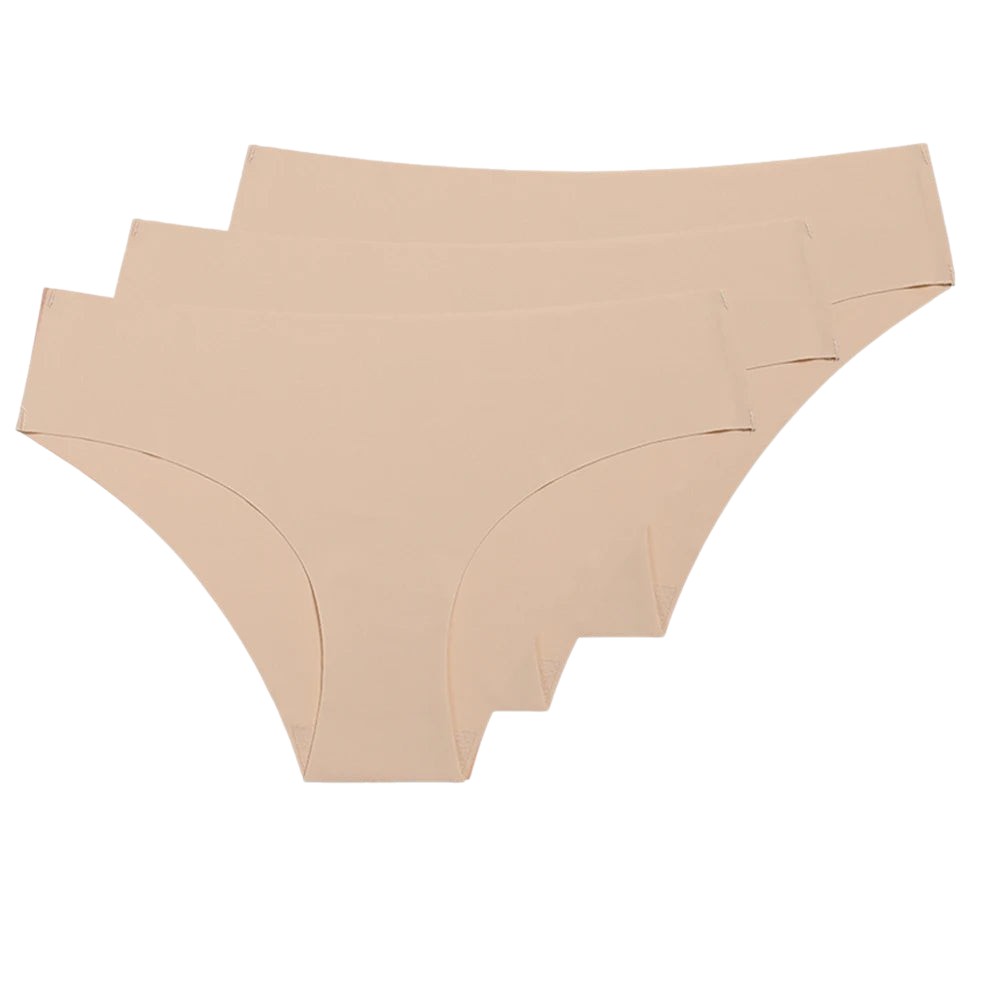 Culotte -  Lot de 3 Culottes couleur peau sans couture