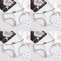 Women's Cotton Panties For Women 4Pcs Young Girl Panties Lovely   Women Panties Ladies Threaded Breathable Women's Panties 2020
