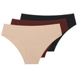 Culotte -  Lot de 3 Culottes couleur peau sans couture