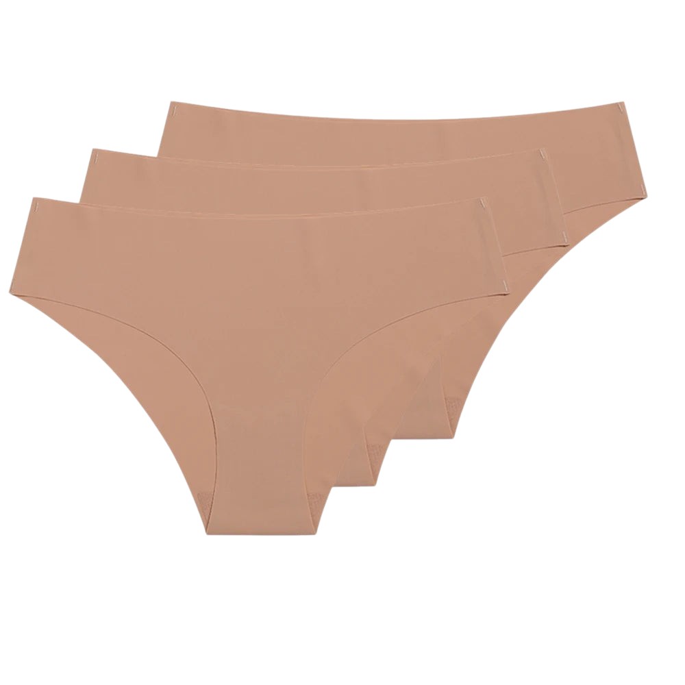 Culotte -  Lot de 3 Culottes couleur peau sans couture