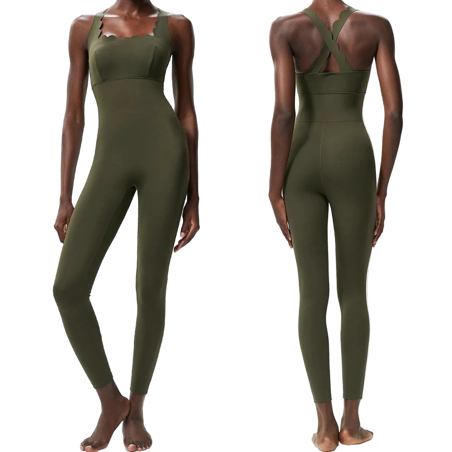Ensemble - Combinaison Sculptante  – Jumpsuit Yoga & Fitness Gainante
