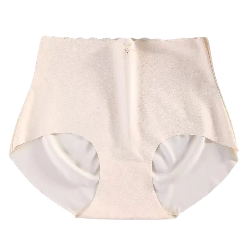 XL-3XL/Women's Underwear Panty Sexy Solid Color Panties Plus Size High Waist Seamless Girl's Briefs Female Bowknot Lingerie
