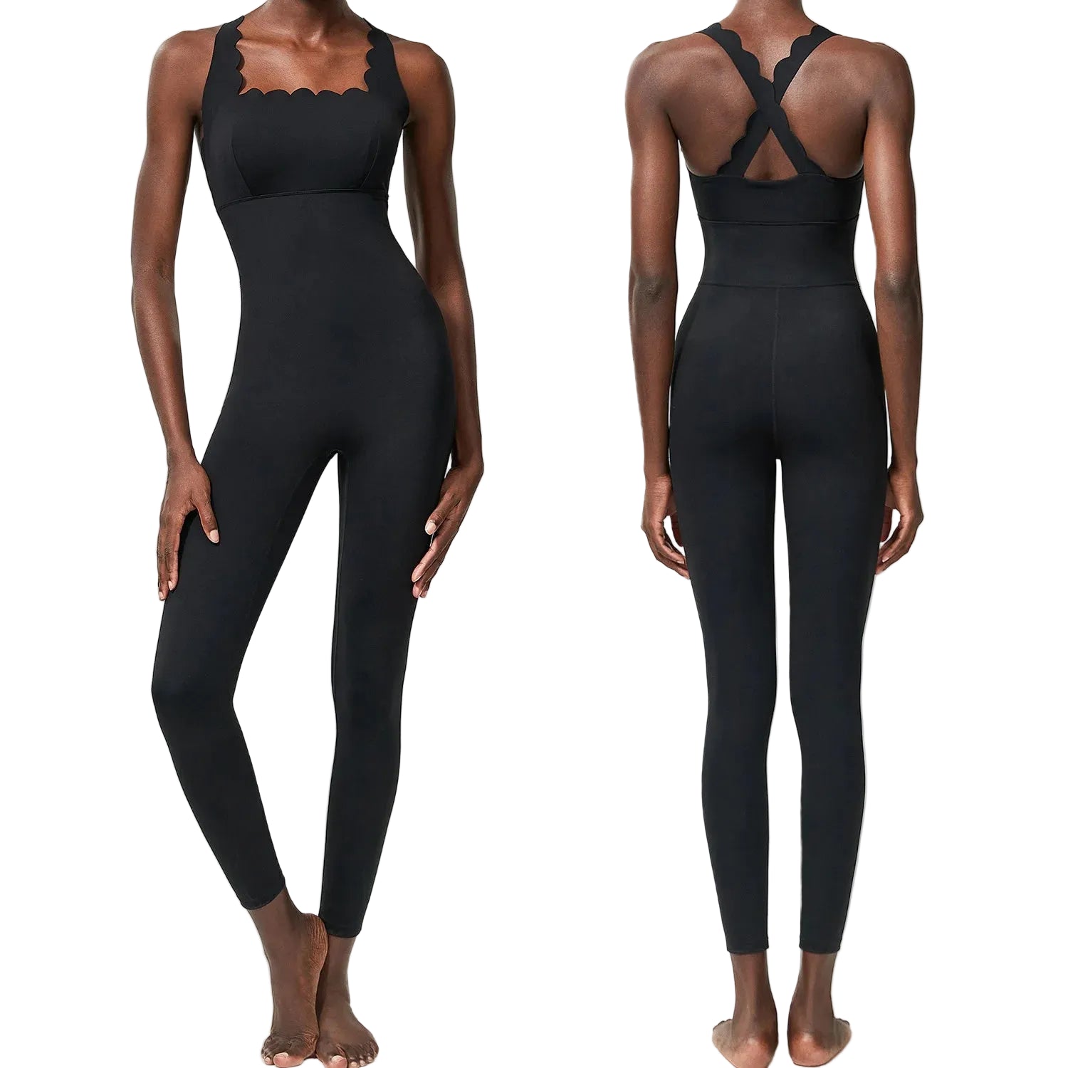 Ensemble - Combinaison Sculptante  – Jumpsuit Yoga & Fitness Gainante