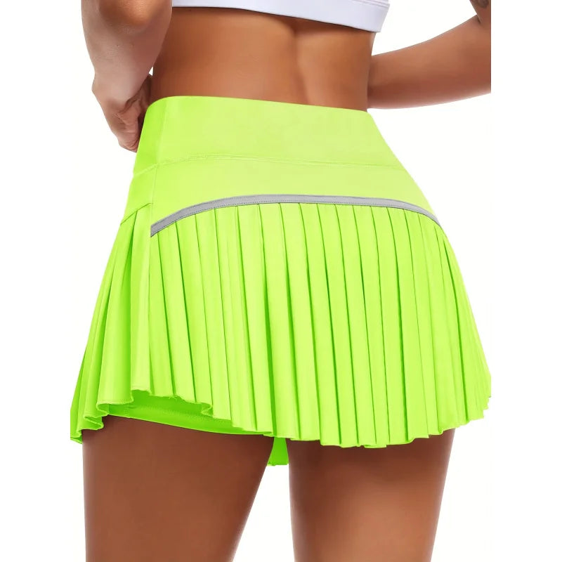Jupe Short Sport Femme Taille Haute – Tennis, Golf & Fitness