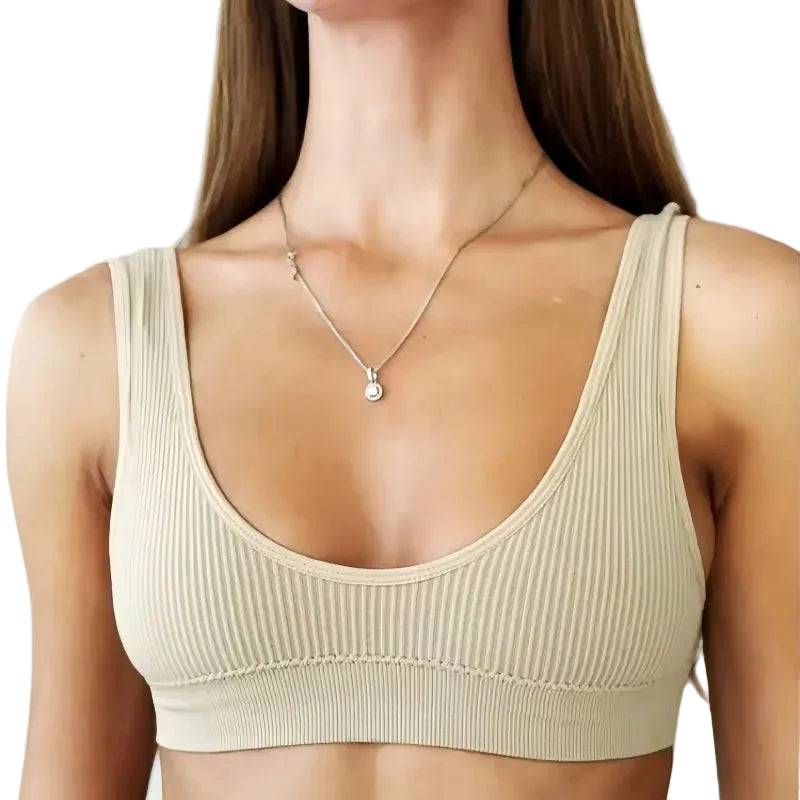 Brassière Confort Femme Push-Up – Maintien Léger & Invisible