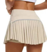 Jupe Short Sport Femme Taille Haute – Tennis, Golf & Fitness