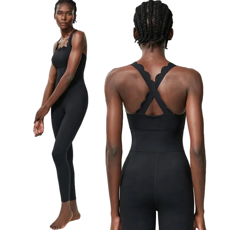 Ensemble - Combinaison Sculptante  – Jumpsuit Yoga & Fitness Gainante