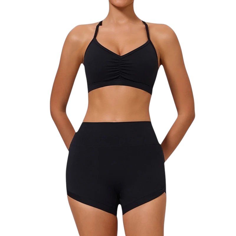 Short Taille Haute & Brassière Sculptante