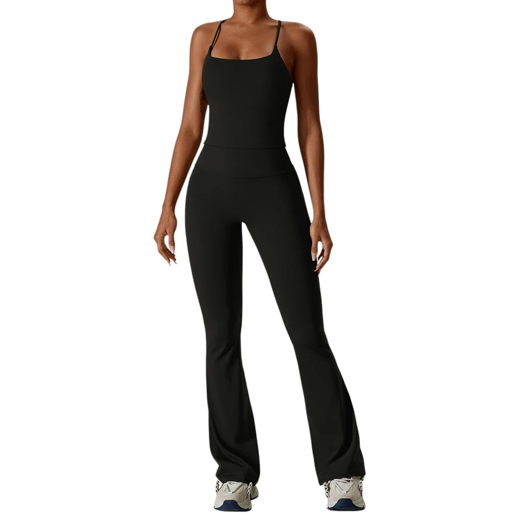 Ensemble Sport Femme Seamless – Brassière, Crop Top & Legging Taille Haute