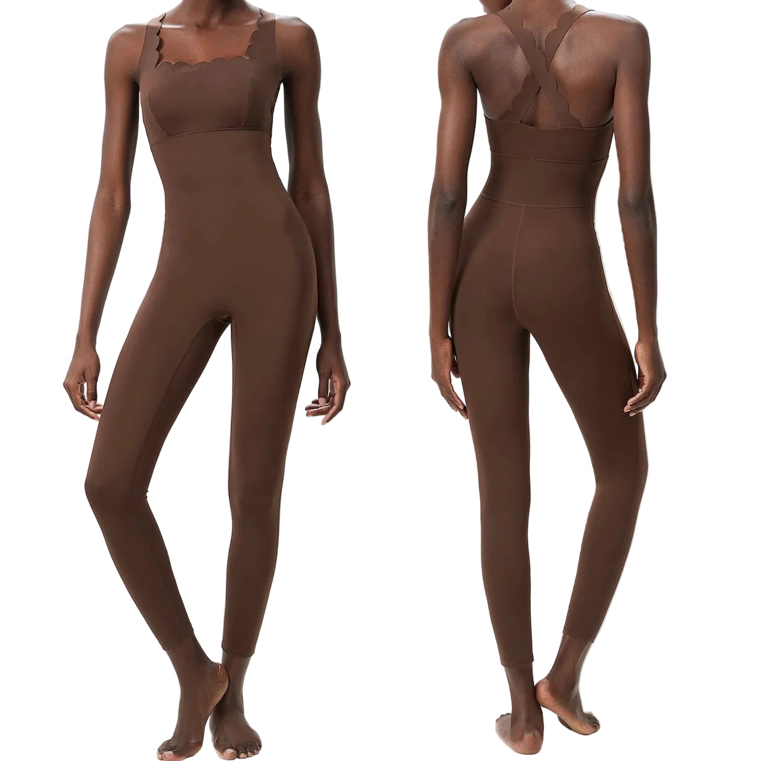 Ensemble - Combinaison Sculptante  – Jumpsuit Yoga & Fitness Gainante