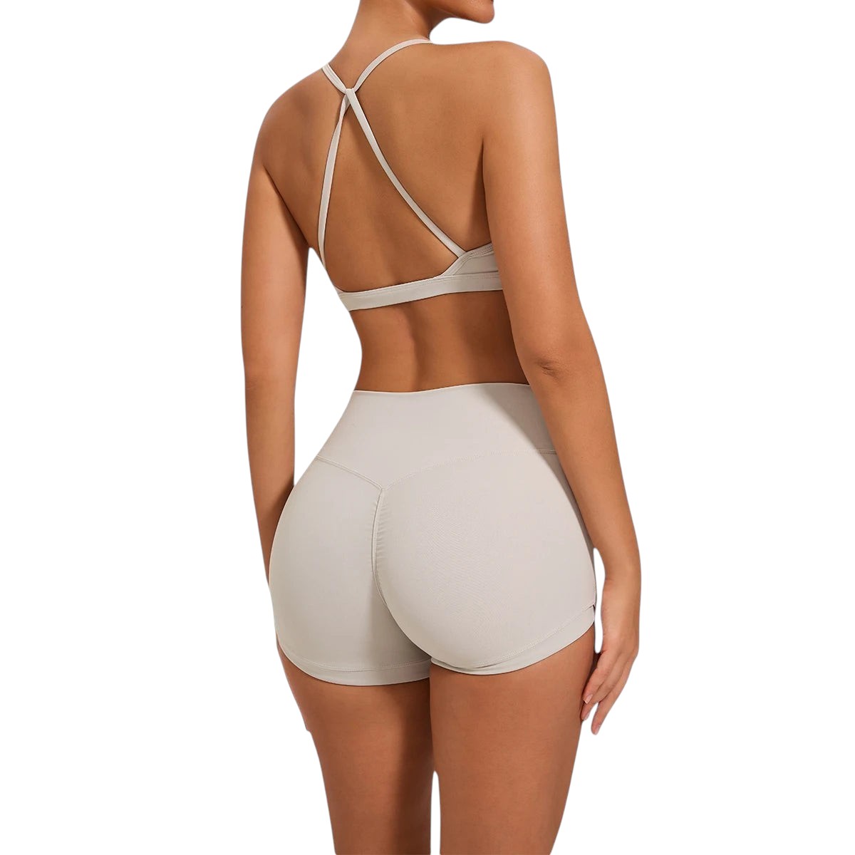 Short Taille Haute & Brassière Sculptante