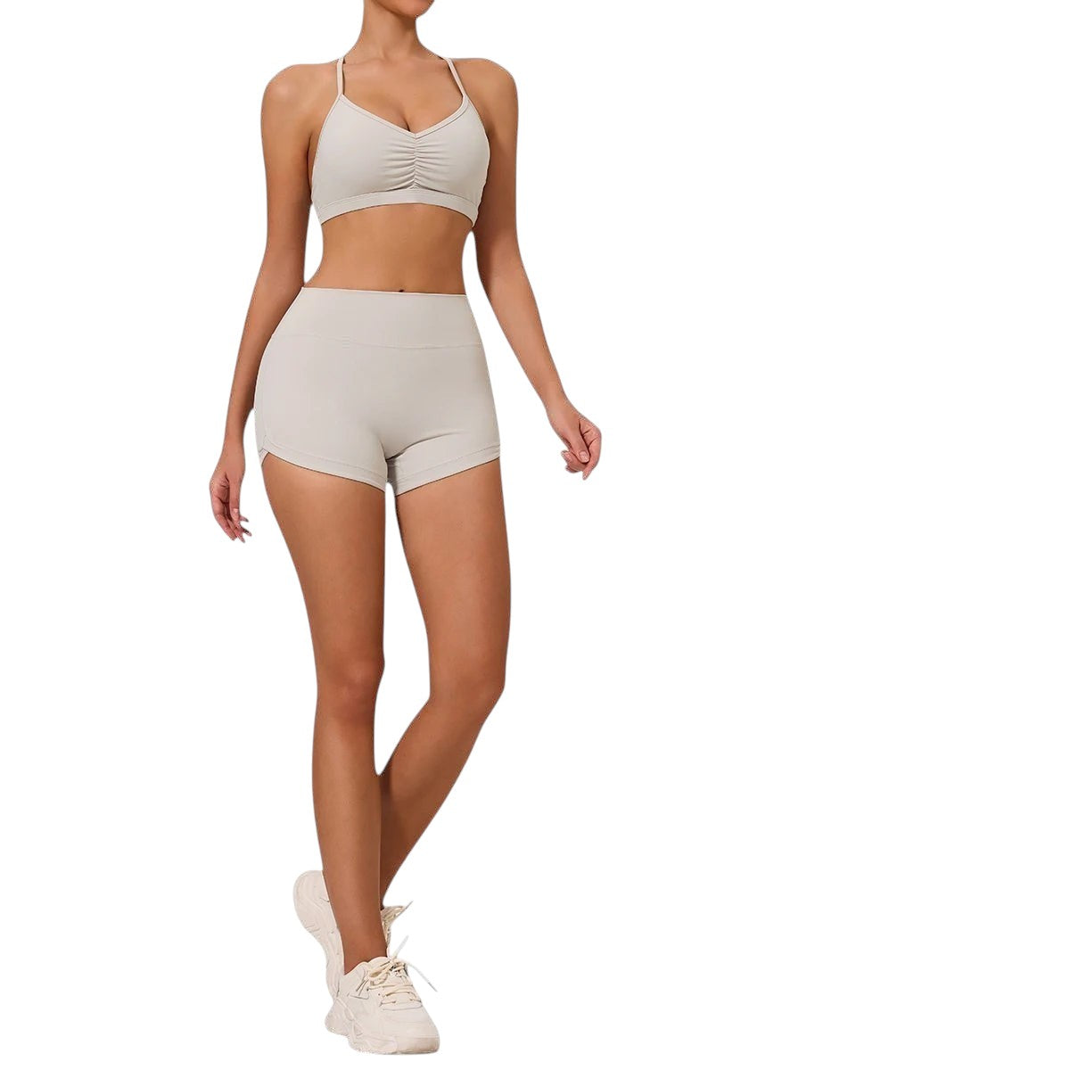 Short Taille Haute & Brassière Sculptante