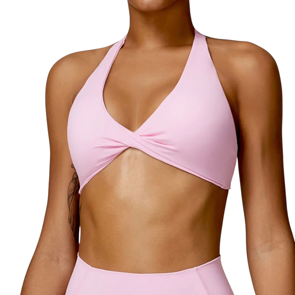 Women Sexy Beauty Back Gym Running Push Up Yoga Sports Bras Breathable Wrapped Yoga Sports Bras Triangle Cup Underwear Female