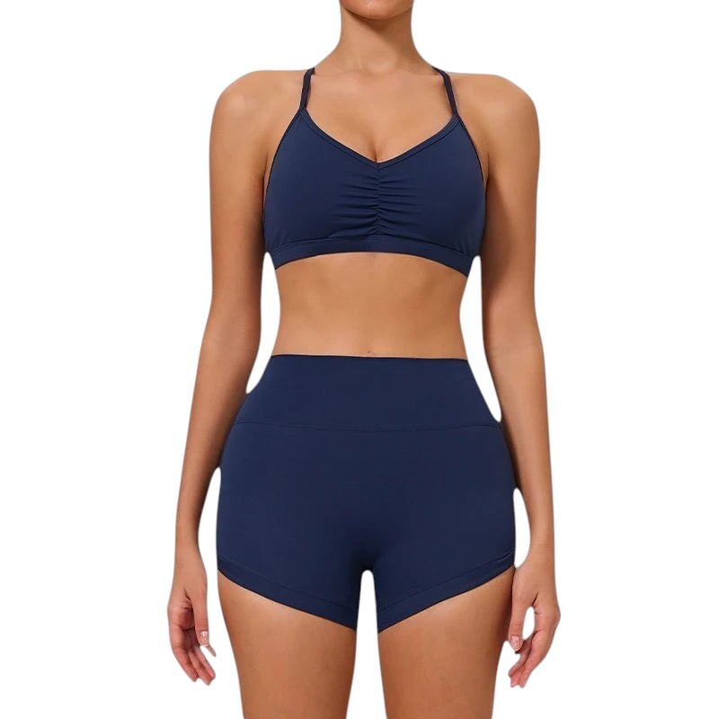 Short Taille Haute & Brassière Sculptante