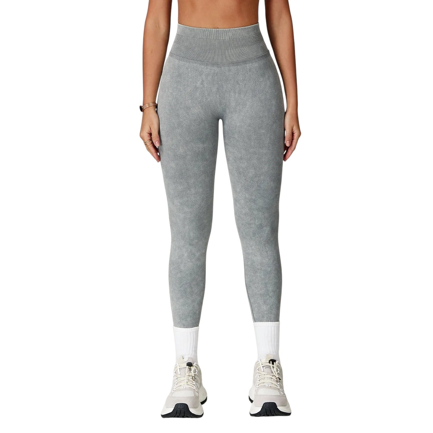 Legging Seamless Taille Haute – Yoga & Fitness Sculptant Femme