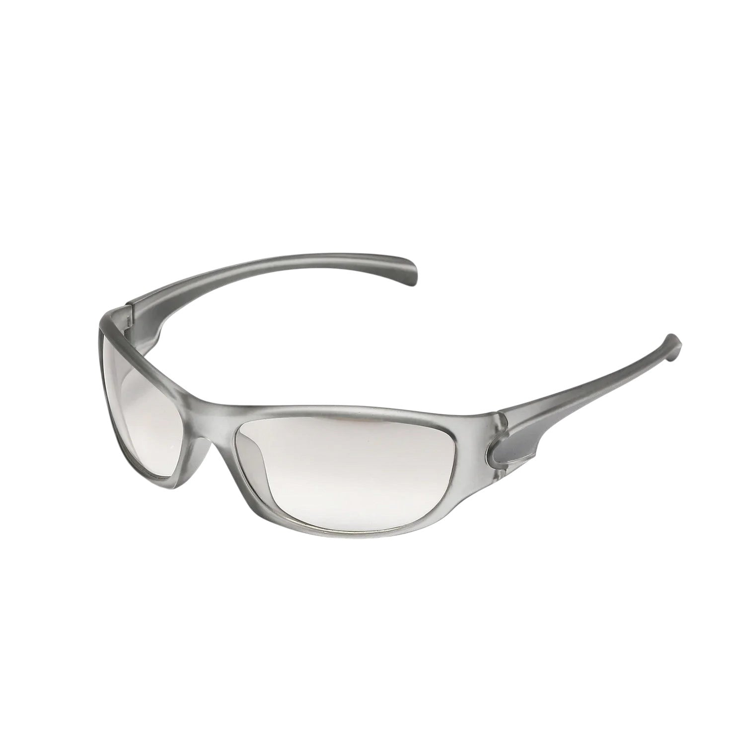 2025 New Silver SPORT Sunglasses Men Women Retro Punk Cycling Trendy Sun Glasses For Male Shades Goggle Outdoor Y2K