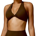 Women Sexy Beauty Back Gym Running Push Up Yoga Sports Bras Breathable Wrapped Yoga Sports Bras Triangle Cup Underwear Female