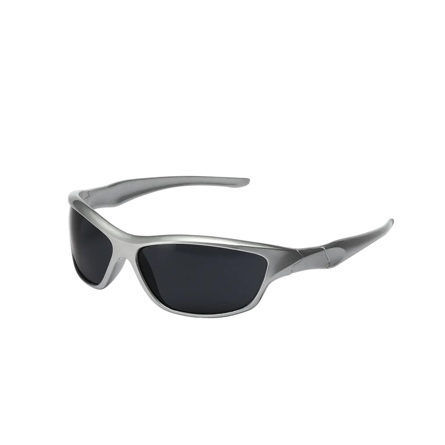 2025 New Silver SPORT Sunglasses Men Women Retro Punk Cycling Trendy Sun Glasses For Male Shades Goggle Outdoor Y2K