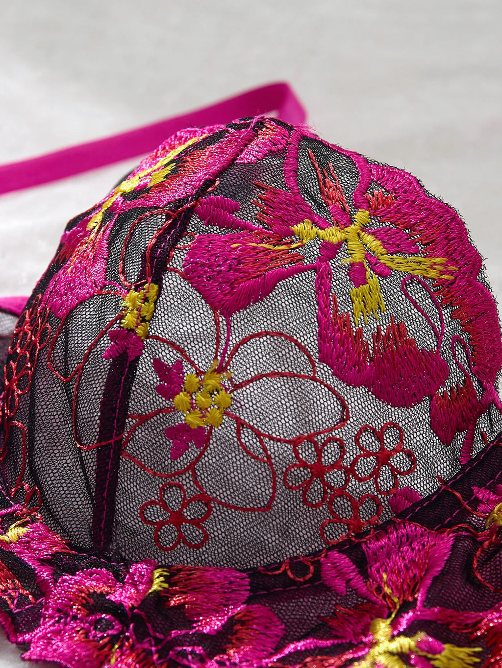Ensemble Lingerie  – Soutien-Gorge & Culotte Fleurie