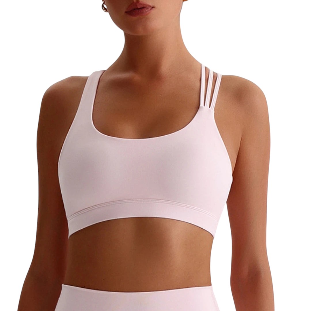 Brassière Sport - Dos Ouvert – Maintien Élevé & Confort Sculptant