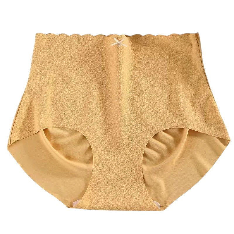 XL-3XL/Women's Underwear Panty Sexy Solid Color Panties Plus Size High Waist Seamless Girl's Briefs Female Bowknot Lingerie
