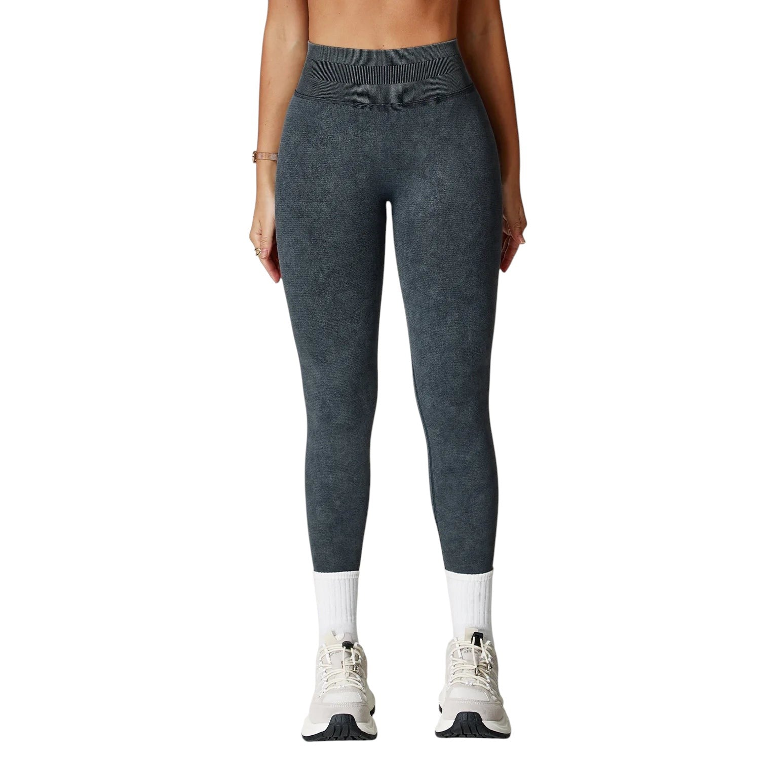 Legging Seamless Taille Haute – Yoga & Fitness Sculptant Femme