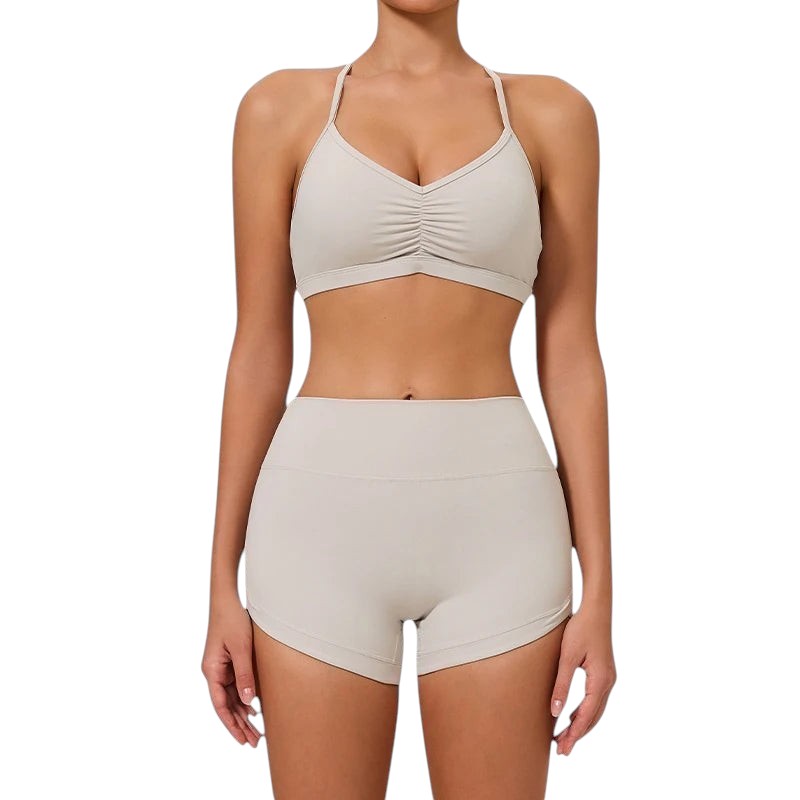 Short Taille Haute & Brassière Sculptante