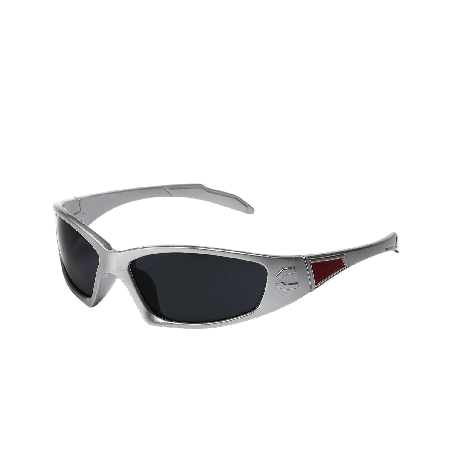 2025 New Silver SPORT Sunglasses Men Women Retro Punk Cycling Trendy Sun Glasses For Male Shades Goggle Outdoor Y2K