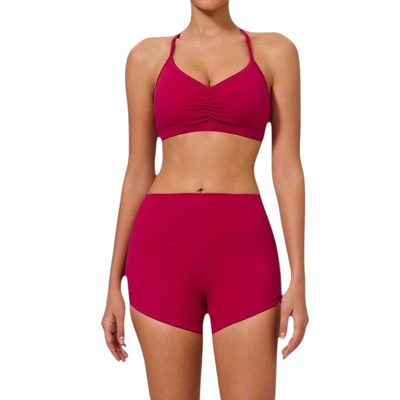 Short Taille Haute & Brassière Sculptante