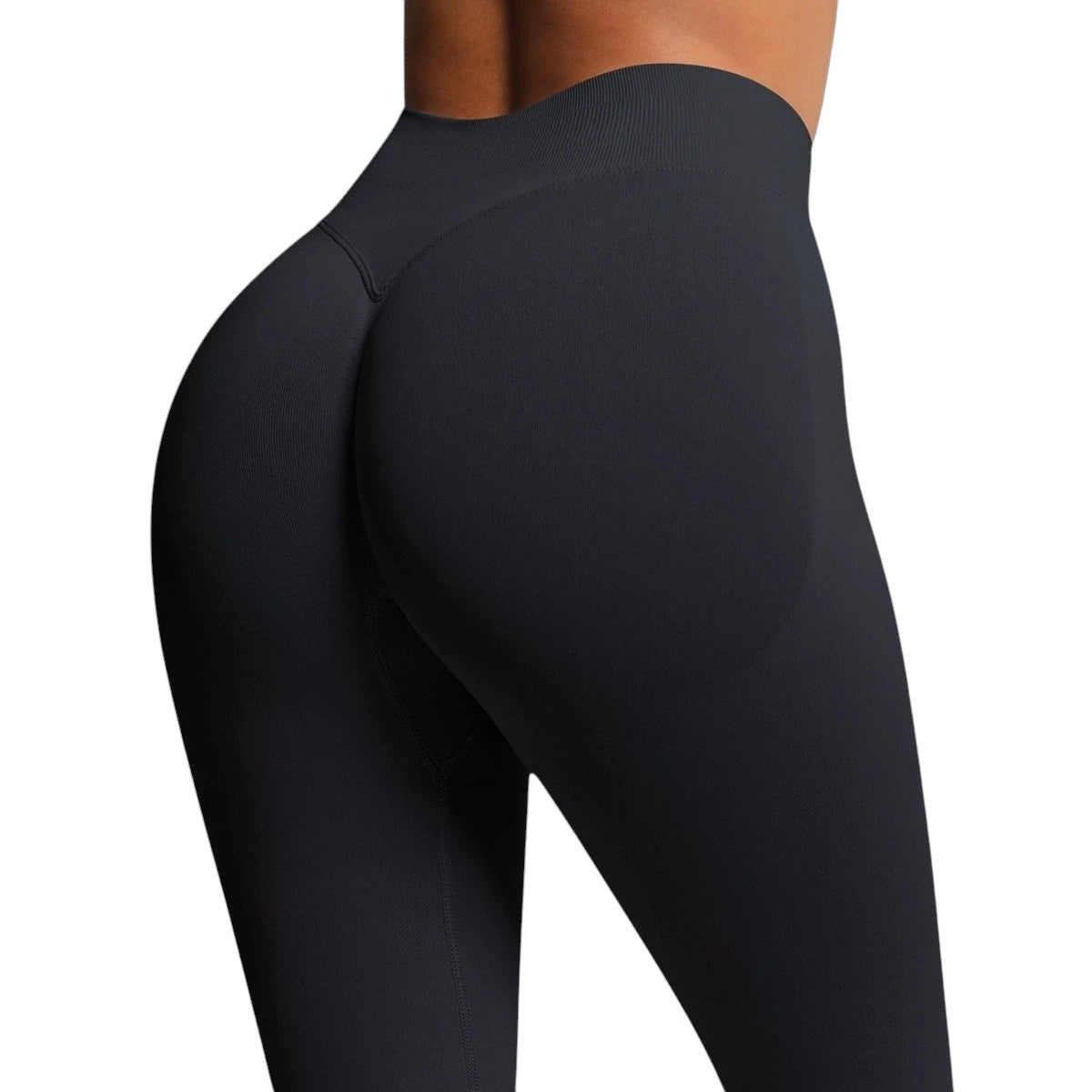 Legging Seamless Femme – Taille Haute Sculptante & Push-Up