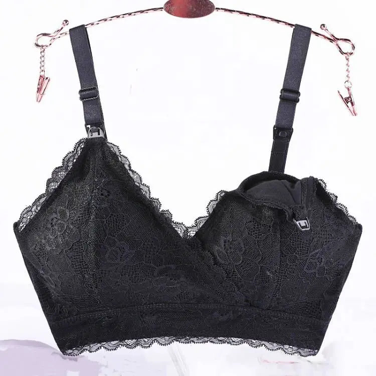 Maternity Nursing Bras Women Lace Breastfeeding Bra Removable Padded Pregnancy Women Underwear Tops  Soutien Gorge Allaitement