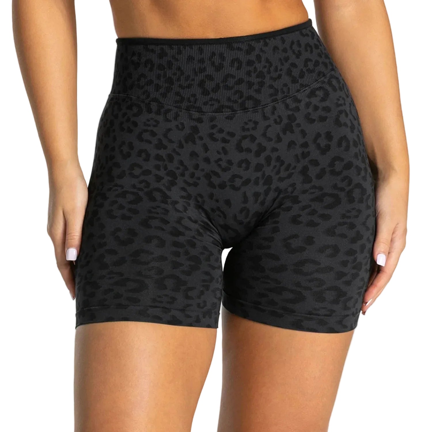 Short de Sport - Taille Haute Sculptant & Anti-Transpiration