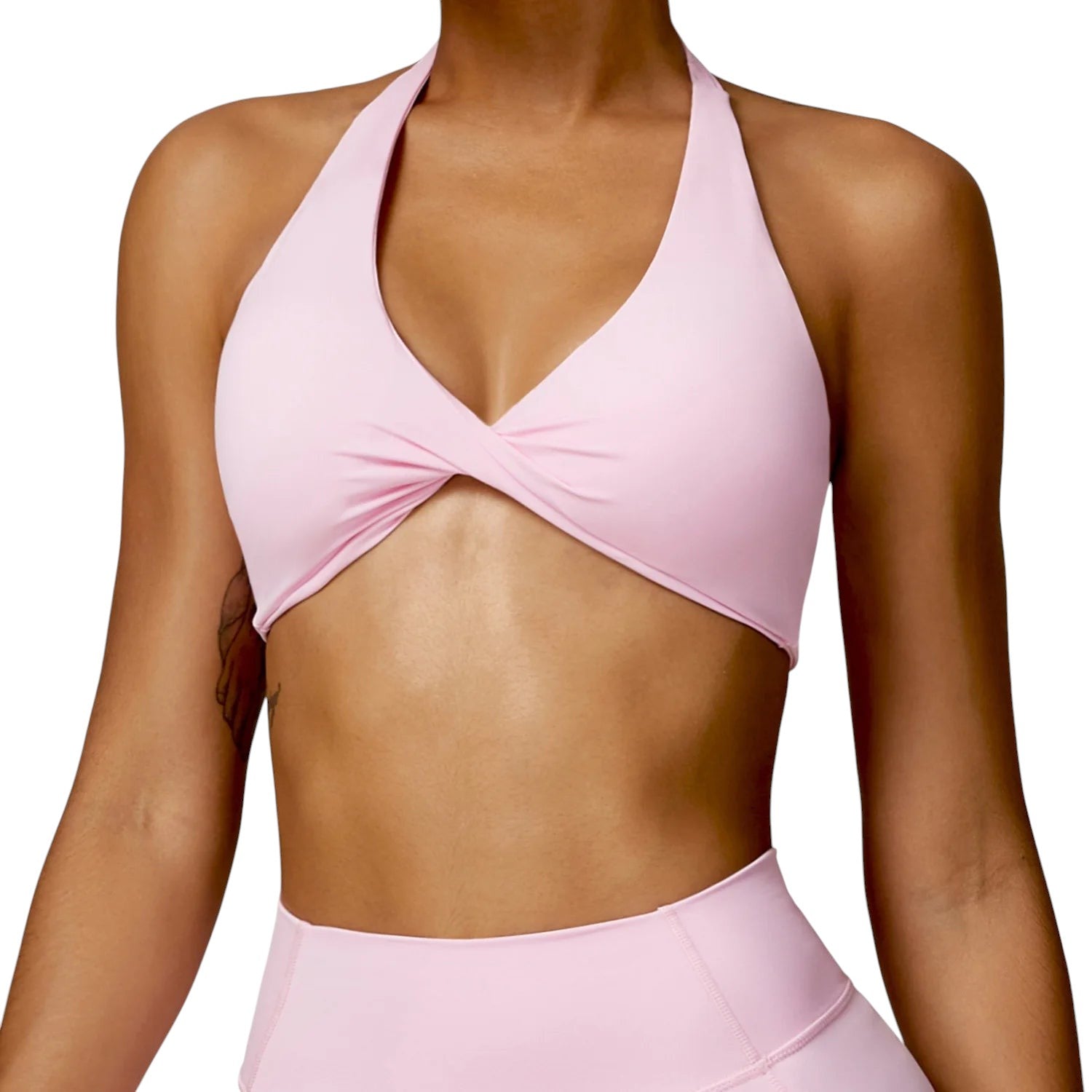 Women Sexy Beauty Back Gym Running Push Up Yoga Sports Bras Breathable Wrapped Yoga Sports Bras Triangle Cup Underwear Female