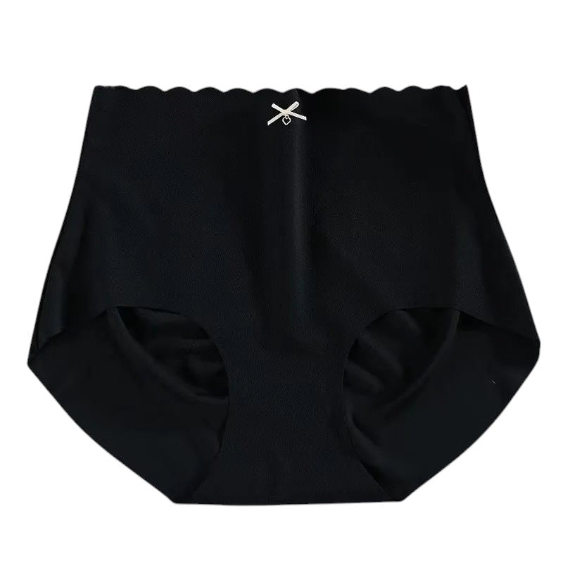 XL-3XL/Women's Underwear Panty Sexy Solid Color Panties Plus Size High Waist Seamless Girl's Briefs Female Bowknot Lingerie